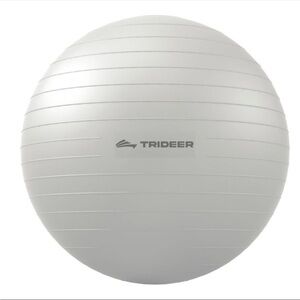 White Exercise Stability Ball